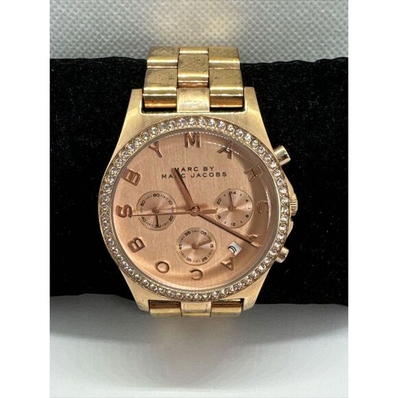 Marc Jacobs Henry MBM3118 Womens Stainless Steel Analog Dial Quartz Watch JNA708